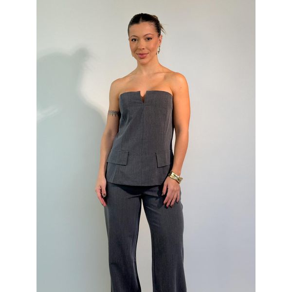 Conjunto Selina Cinza