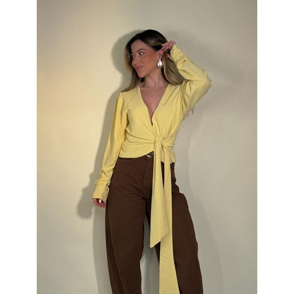 Blusa Savine Amarela 