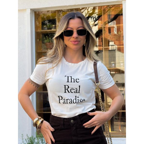 Baby Tee Paradise Off White