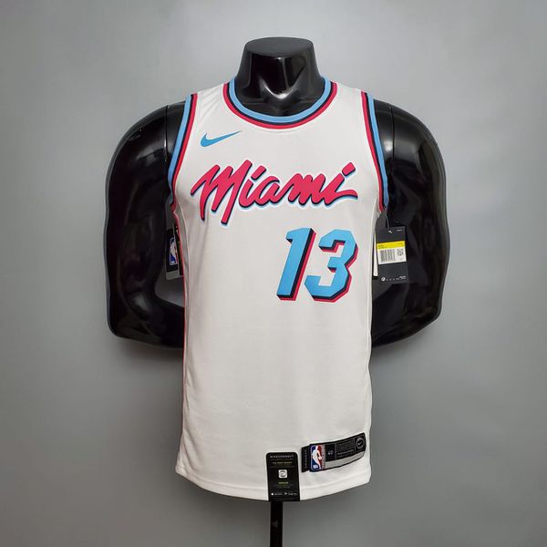 NBA Miami Heat City Silk camisa 13 Adebayo (Jogador)