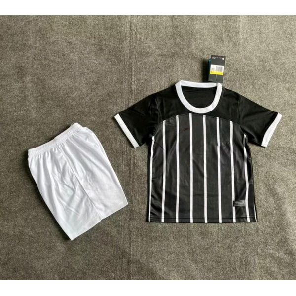 Conjunto Infantil Corinthians Away Democracia 23/24 - preto