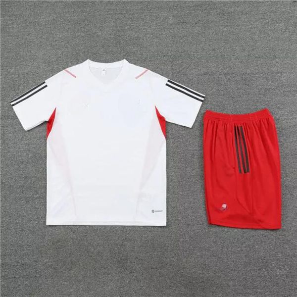 Conjunto Treino Camisa + Short Flamengo 22/23 Branco/Vermelho