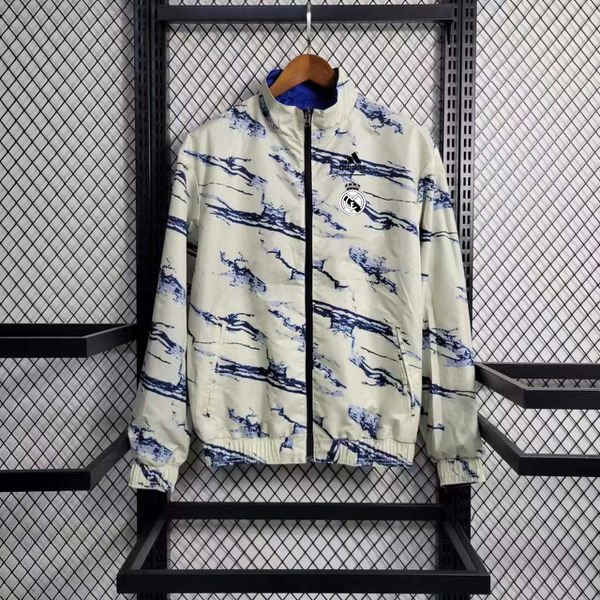 Corta vento real madrid azul clearance