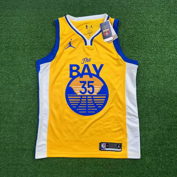 NBA GOLDEN STATE WARRIORS - AMARELA - THE BAY - #35 DURANT - SILK