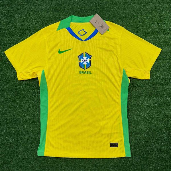 Camisa Seleção Brasil Home I 25/26 - Amarela - Jog... - ATACADO ESPORTIVO