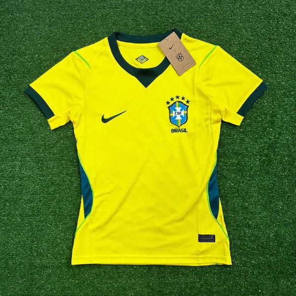 (PRIMEIRA VERSÃO) Camisa Seleção Brasil Home I Cop... - ATACADO ESPORTIVO