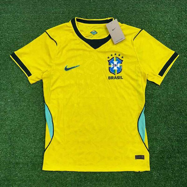 Camisa Brasil Home I - Copa do Mundo 2026 - Amarel... - ATACADO ESPORTIVO