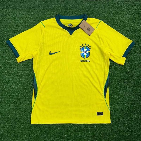 (PRIMEIRA VERSÃO) Camisa Seleção Brasil Home I Cop... - ATACADO ESPORTIVO