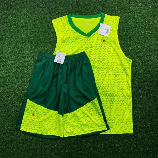 Conjunto Treino Regata + Short Palmeiras 24/25 - Verde Neon