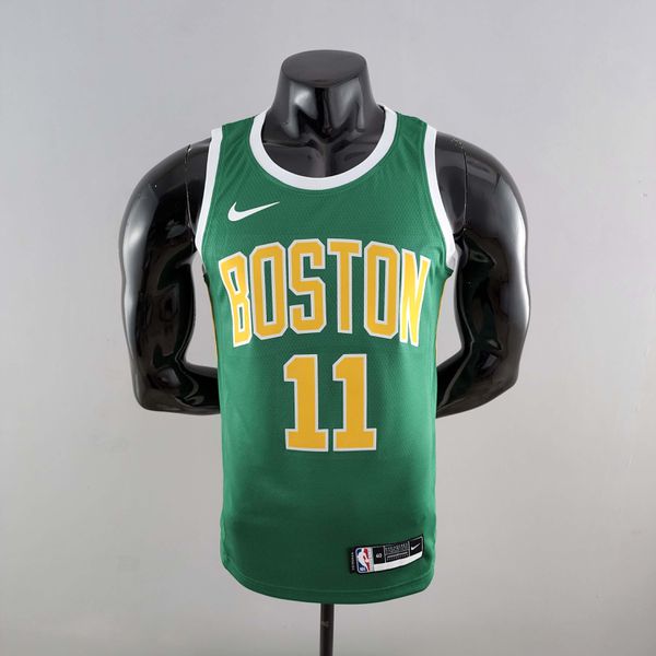 Boston Celtics IRVING#11 Gold NBA Jersey - Silk Jo... - FORTAL IMPORTADORA