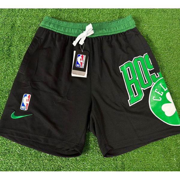 Shorts Treino NBA Boston Celtics - Masculino - Preto/Verde