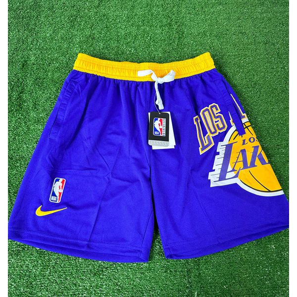 Shorts Treino Nba Lakers - Masculino - Roxo