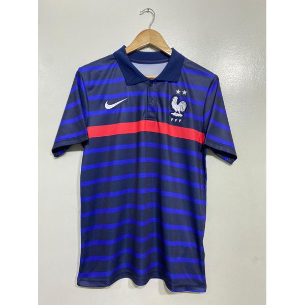 Camisa Seleção da França Gola Polo I 20/21