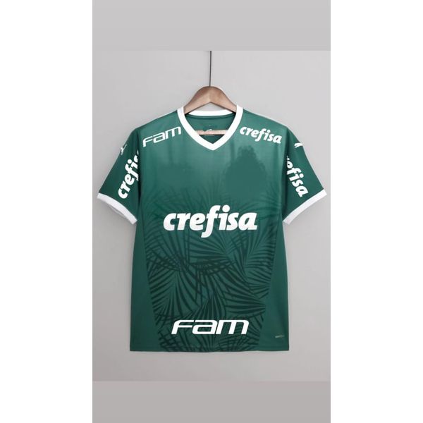 Camisa Palmeiras 22/23 Masculina Com Patrocínios - torcedor