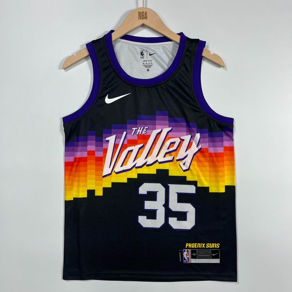 NBA SWINGMAN PHOENIX SUNS Nº 35 DURANT SILK JOGADOR (número branco)