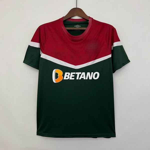 Camisa Fluminense 23/24 - Torcedor Masculino (Verde/Vinho)