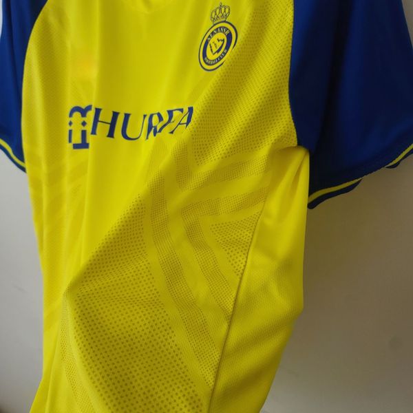 Camisa Al-Nassr FC Home 2022/2023 Amarela e Azul – Versão Jogador – KS  Sports – Camisas de Times e Seleções