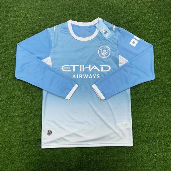 Camisa Manchester City 26/27 - Manga Longa Masculi... - ATACADO ESPORTIVO