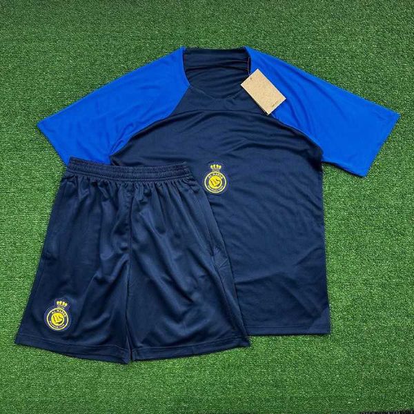 Conjunto de Treino Camisa e Short Al-Nassr - Azul ... - ATACADO ESPORTIVO