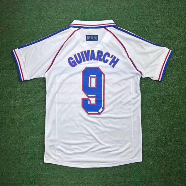 Camisa Retrô França Away Ii Guivarc'h - 1998 - fg... - ATACADO ESPORTIVO