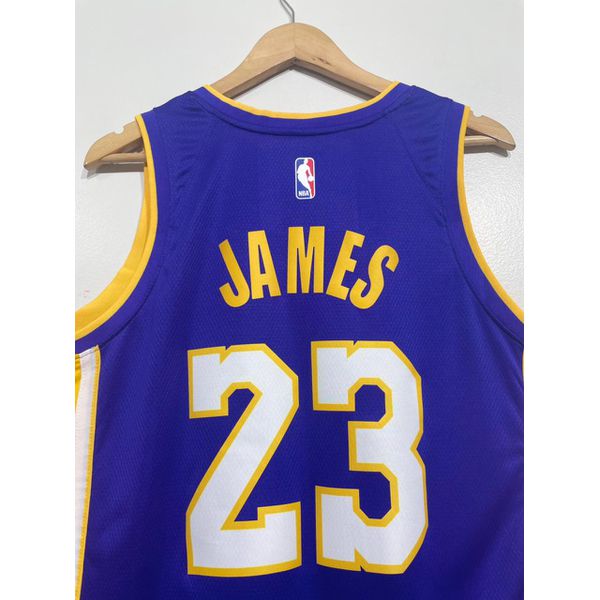 Nba Lakers Silk (jogador) James Camisa 23