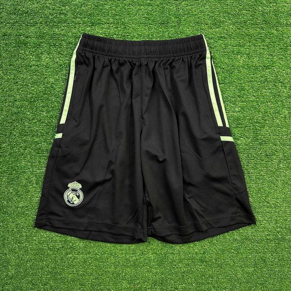 Short Real Madrid 23/24 - Preto/Verde - g322 - ATACADO ESPORTIVO