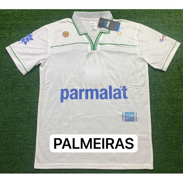 (DEFEITO) Camisa Home I 1999/00 - Branca - Retrô M... - ATACADO ESPORTIVO