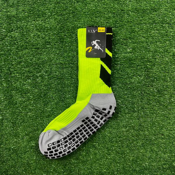 Meia Antiderrapante Esportiva KLV - Verde Vibrante