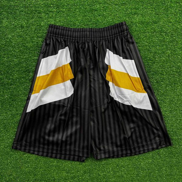 Short Juventus 23/24 - Preto/Branco/Amarelo