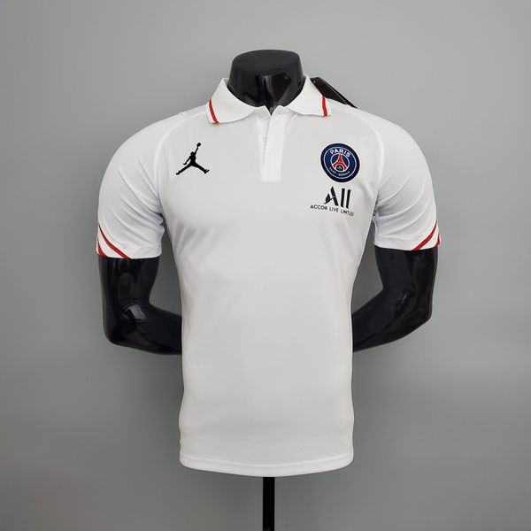 Polo Paris Saint Germain 21/22 Branca - torcedor