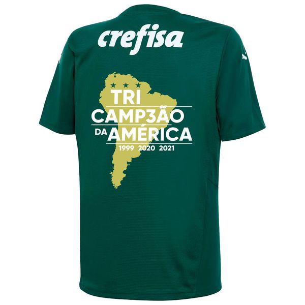 Camisa modelo Palmeiras Tricampeão da América I 21/22