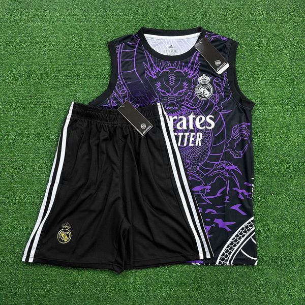 Conjunto Treino Regata e Short Real Madrid Dragão ... - ATACADO ESPORTIVO