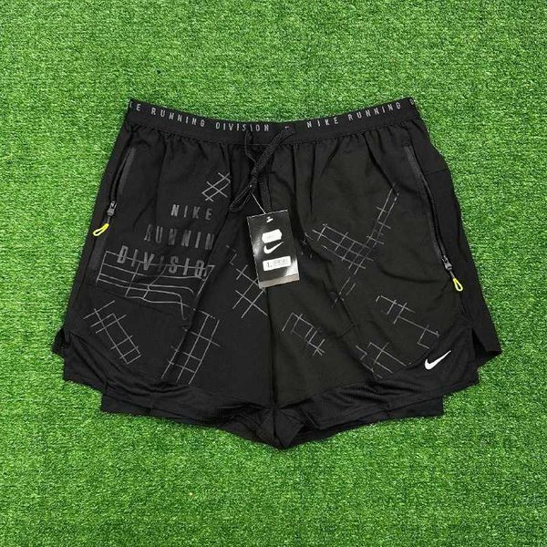 Short Nike Dry Fit (aquecedor Interno) - Masculino - NK116 - Preto
