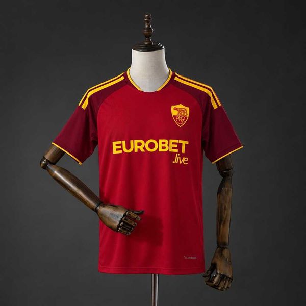 Camisa Roma Home I 26/27 – Vermelha e Amarela – To... - ATACADO ESPORTIVO
