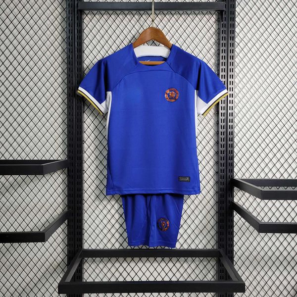Conjunto Infantil Chelsea Home - Azul 23/24 - KID... - FORTAL IMPORTADORA