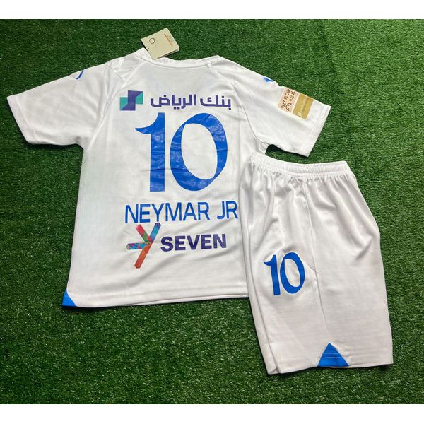 Conjunto Infantil Al-hilal #10 Neymar Jr Home - 23... - FORTAL IMPORTADORA