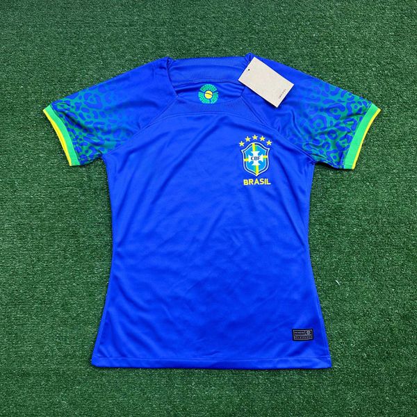 Copa do Mundo de 2022 do Brasil - Feminina Azul - ... - ATACADO ESPORTIVO