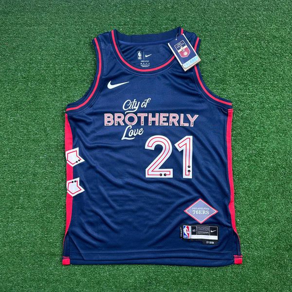 NBA Philadelphia 76ers City Edition 23/24 Joel Emb... - ATACADO ESPORTIVO