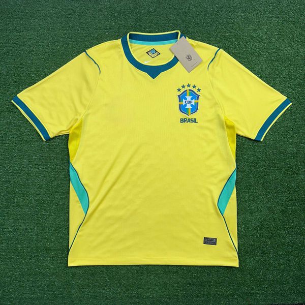 Camisa Seleção Brasil I Copa do Mundo 2026 - Amarelo - Masculina Torcedor