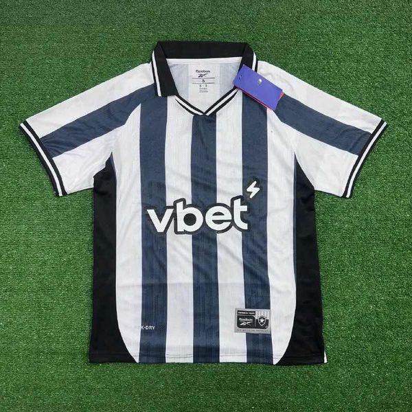 Camisa Botafogo Home I 25/26 - Preta E Branca - To... - ATACADO ESPORTIVO