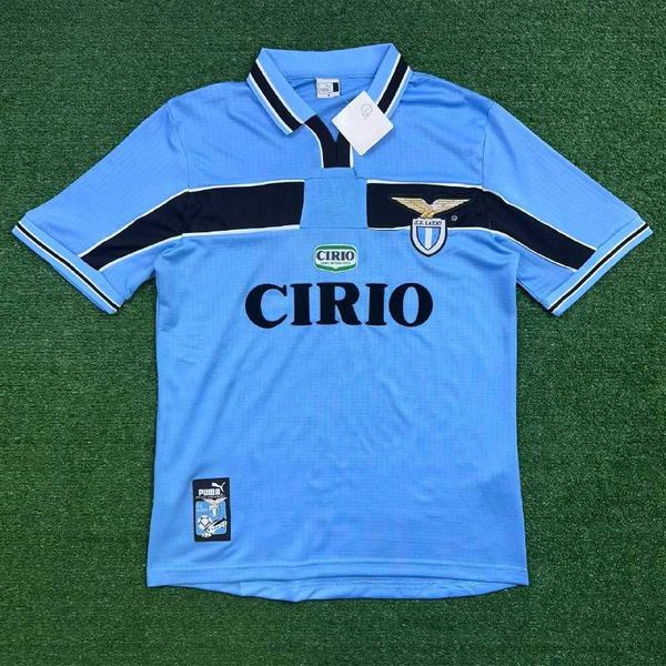 Camisa Retrô Lazio Polo Home I 99/00 – Azul – Torc... - ATACADO ESPORTIVO