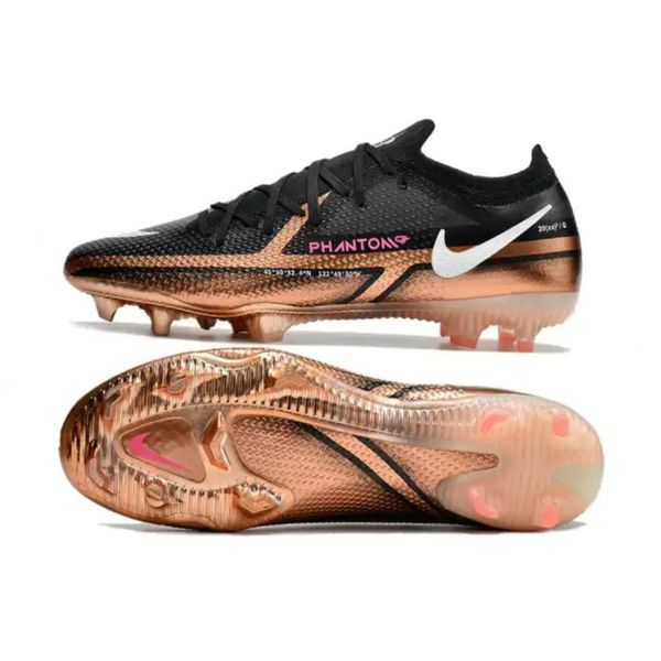 Chuteira nike phantom dourada hotsell campo