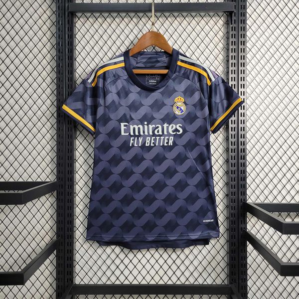 Camisa Feminina Real Madrid Away 23/24