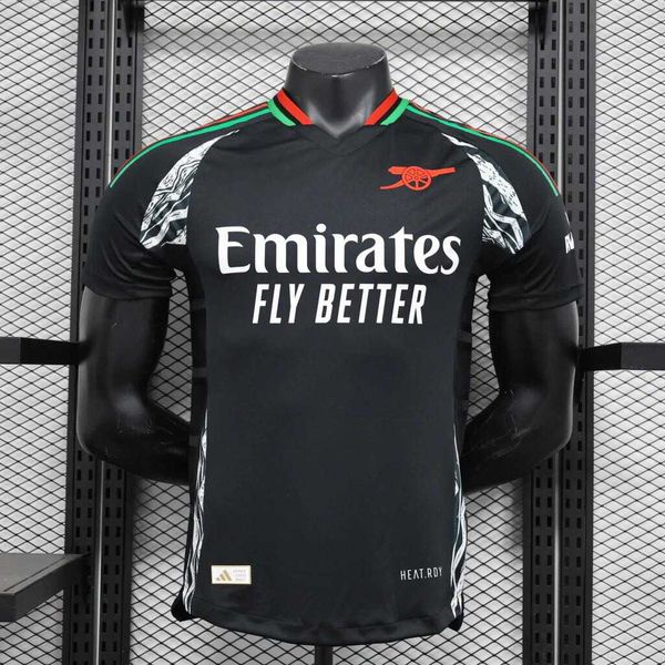 CAMISA ARSENAL AWAY II 24/25 JOGADOR - PRETO