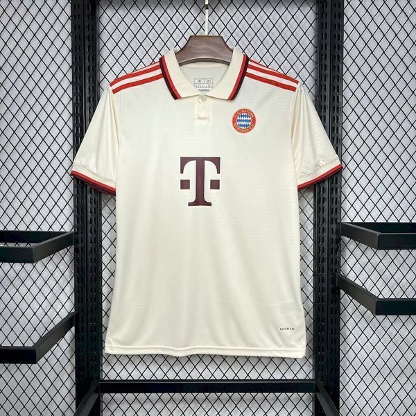 Camisa Bayern Munique Third III 24/25 - Torcedor Masculino - Bege