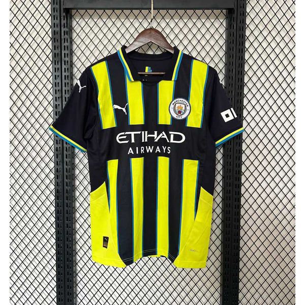 Camisa Manchester City Away II 24/25 - Torcedor Masculino - Verde/Azul