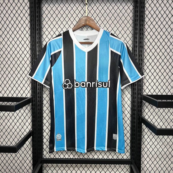 Camisa Gremio 2024/25 Home I - Gola em V - Torcedor Masculina