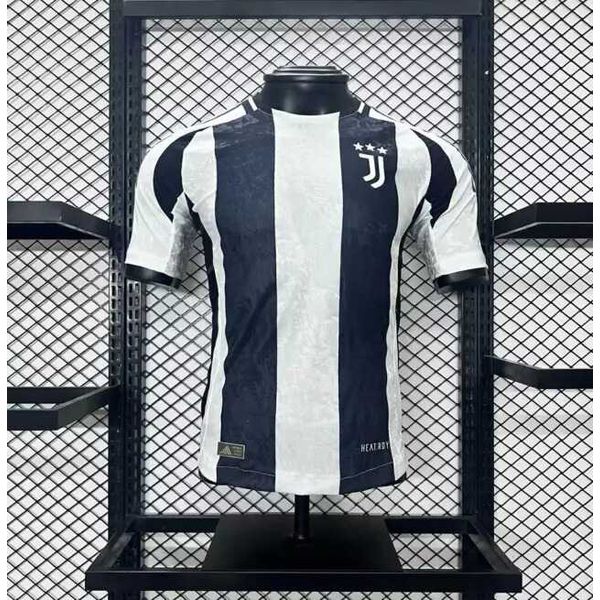 Camisa Juventus Home I 24/25 Jogador - Branco/ Preto
