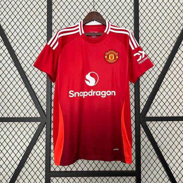 Camisa Manchester United Home I 2024 / 2025 - Torcedor Masculina