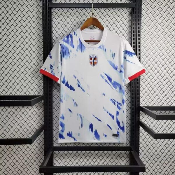 Camisa Noruega Away II 24/25 Torcedor Masculina - Branco